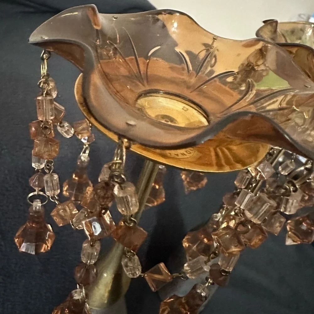 Candlestick Jewelry with Wax Catcher Plate